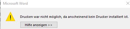 Nach Update auf Windows 10 (1803) alle Drucker, Scanner und Fax verschwunden