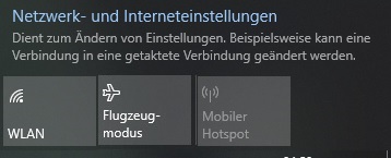 Wlan wird nicht gefunden