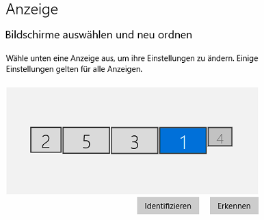 Windows 10 1803 Multiple Monitore