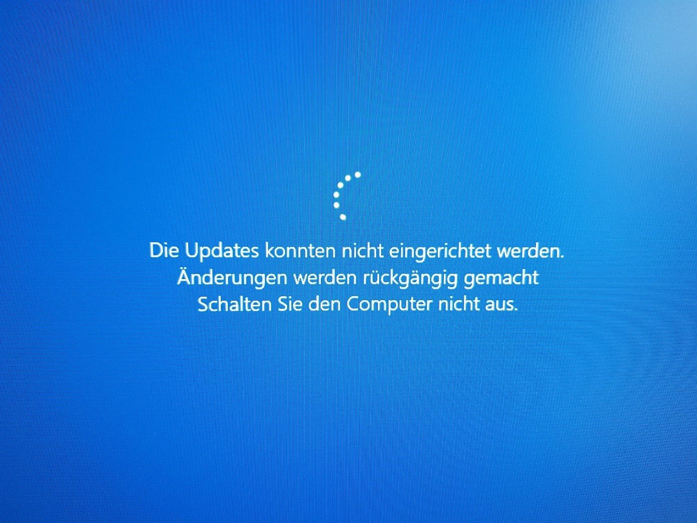 WindowsUpdate kann nicht geamcht werden