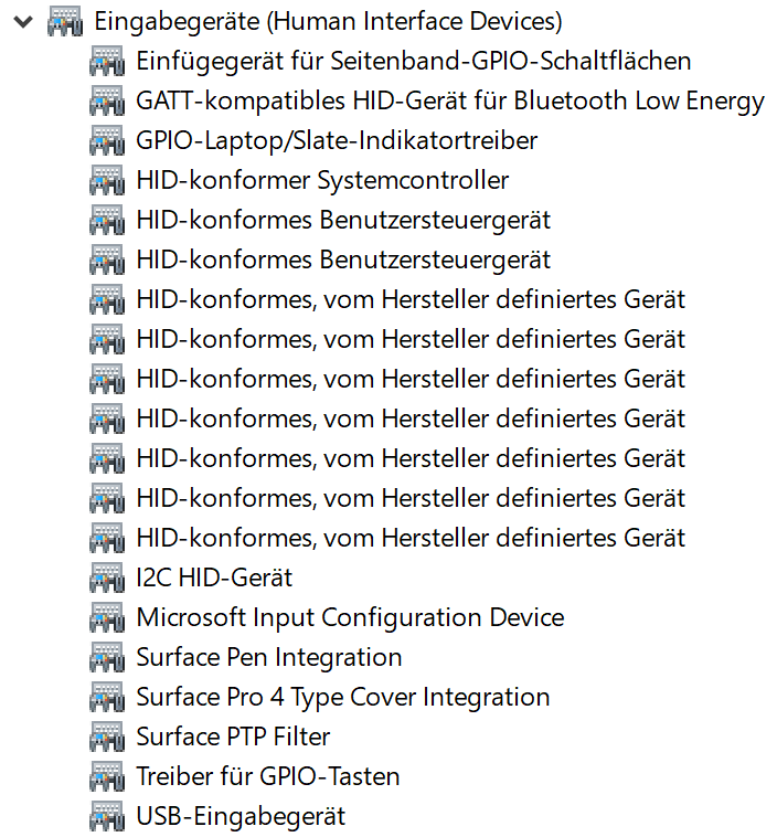 Touchscreen und Pen funktionieren nicht