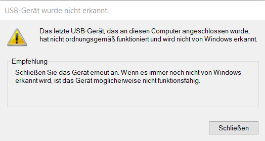 Funk Maus funktioniert nach Windows Update nicht mehr