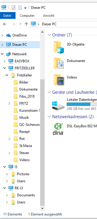 Heimnetwerkgruppe unter Windows 10 pro