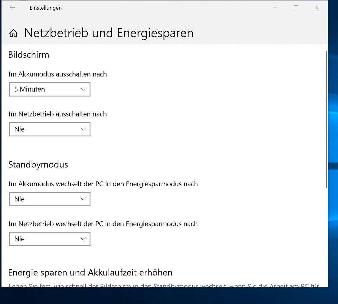 Tablet schaltet sich immer aus