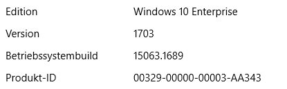 Probleme mit der Suche nach der Unstellung auf Windows 10