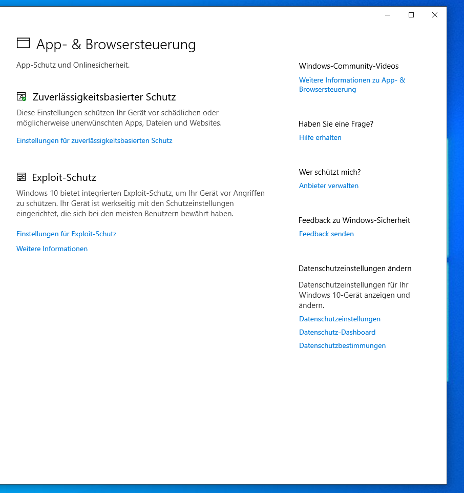 App- & Browsersteuerung