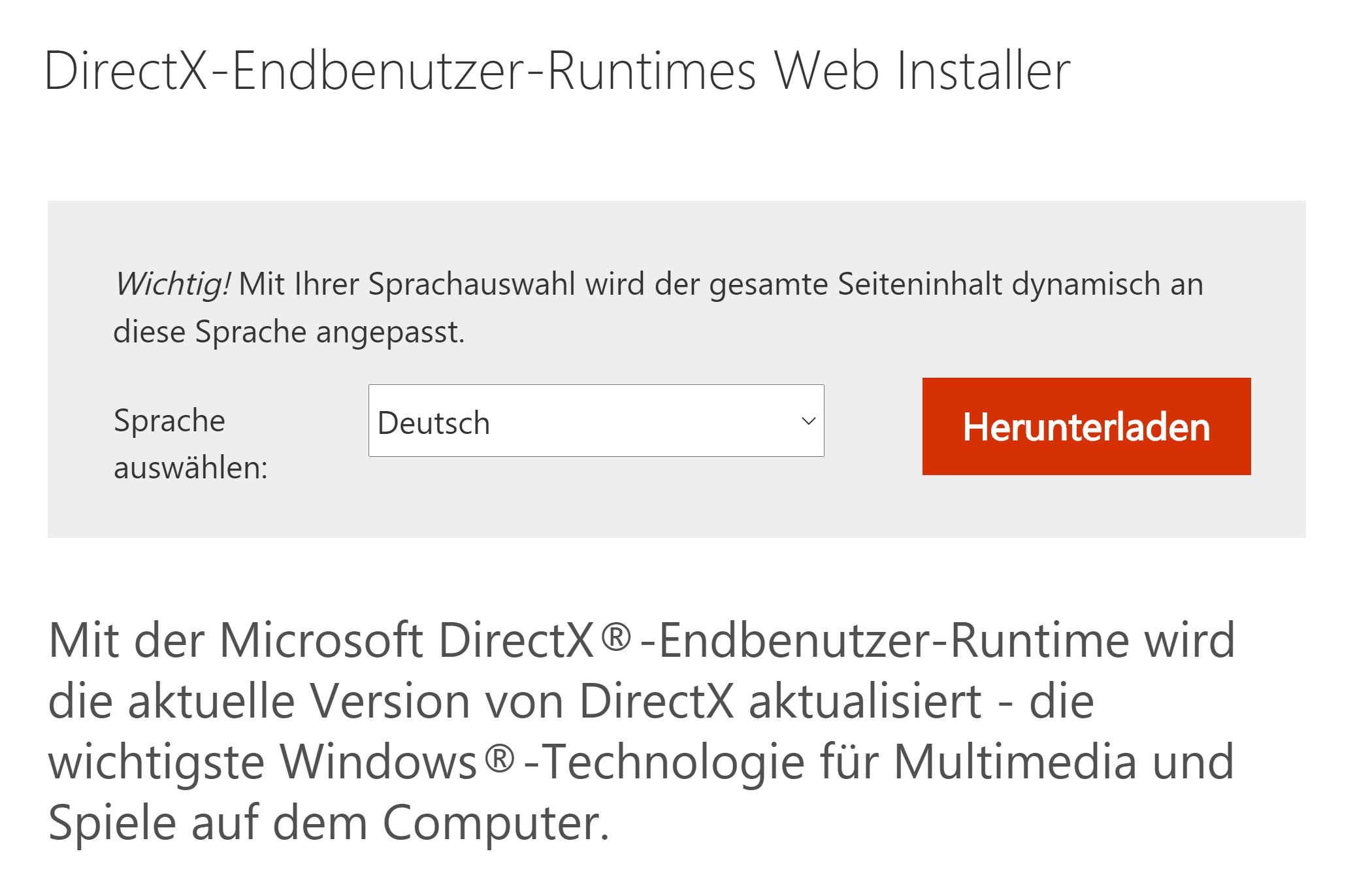 DirectX Installationsfehler bei HitFilm Installation XAudio2 / DirectX installation error...