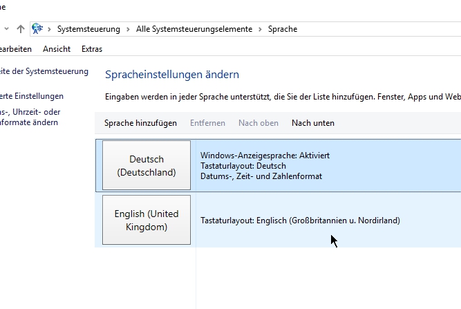 Autokorrektur-einstellungen in Edge