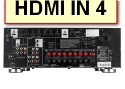 AV Receiver VSX-923 PC HDMI Ausgang mit einem freien HDMI Eingang am Receiver verbunden