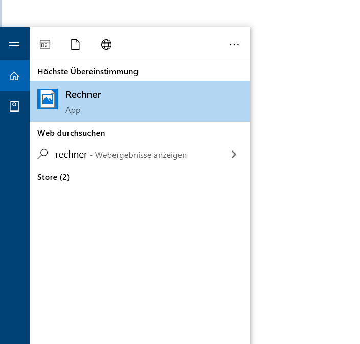 Icons von MicrosoftApps in Suchleiste werden nicht angezeigt