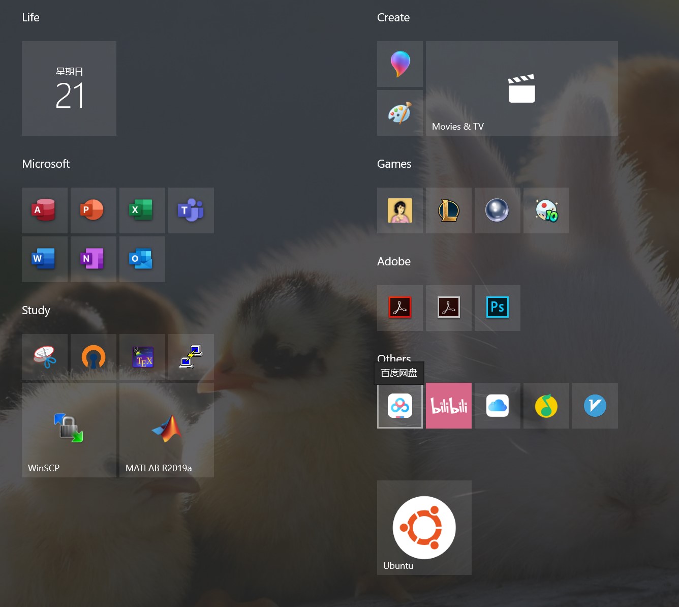 Color von Windows10 nach Update 20H2