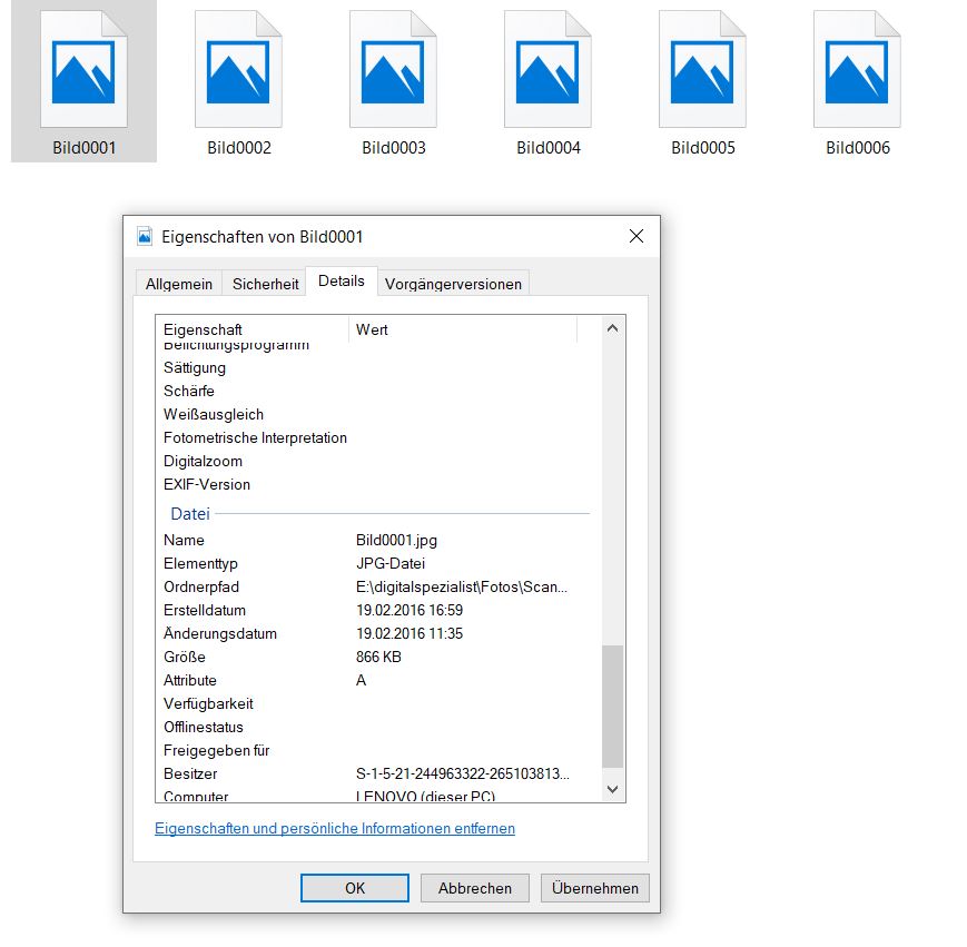 jpg-Datei kann nicht geöffnet werden