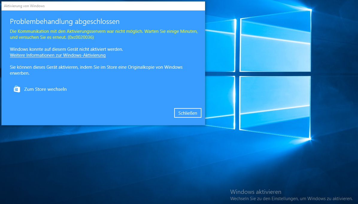 Windows erneut aktivieren?