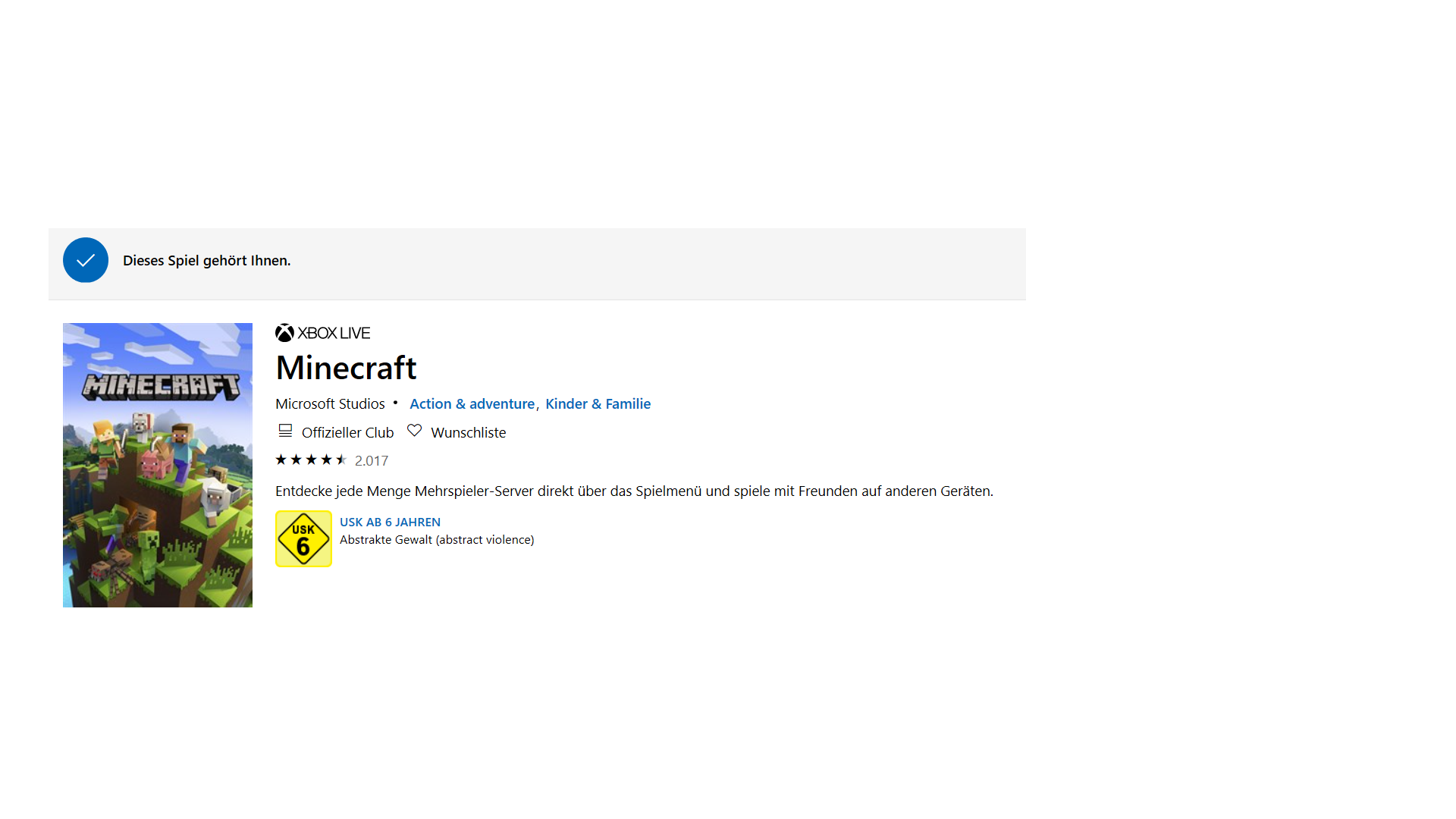 Minecraft lässt sich nicht installieren