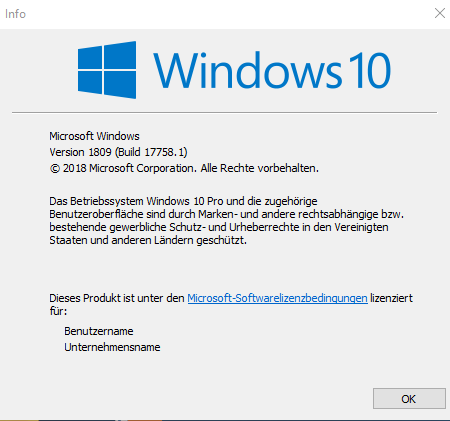 KB4457128 Update installiert sicht nicht