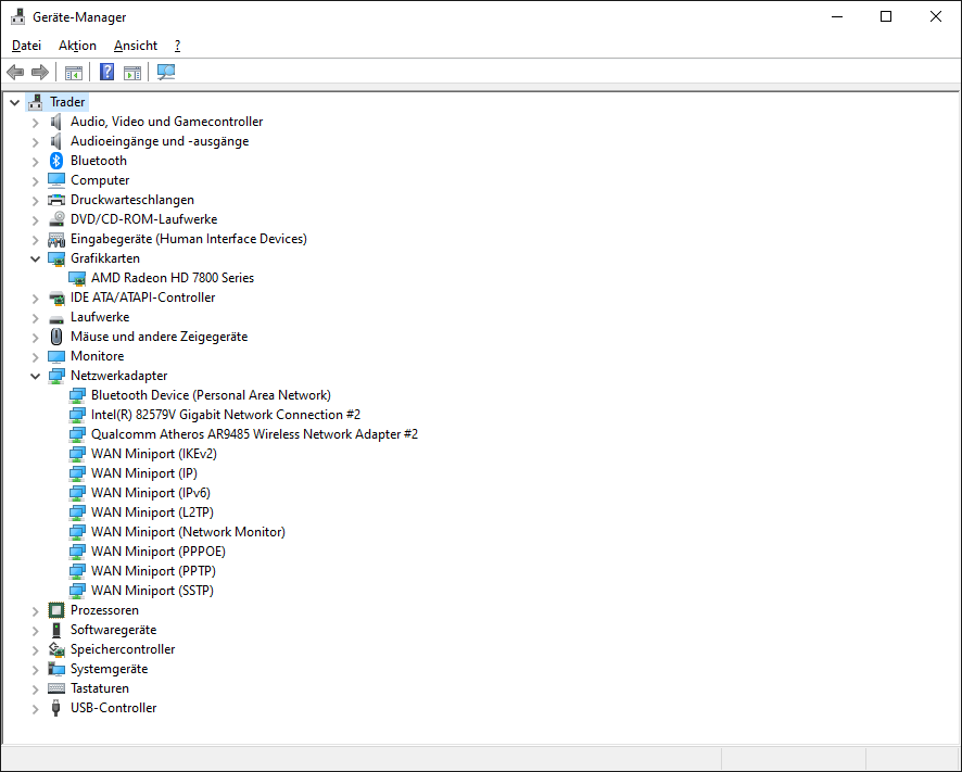 WLAN ersetzt LAN nach Start von Windows