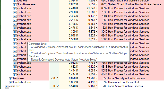 Kann mir jemand helfen, diese beiden "Rogue"-Systemprozesse zu identifizieren?