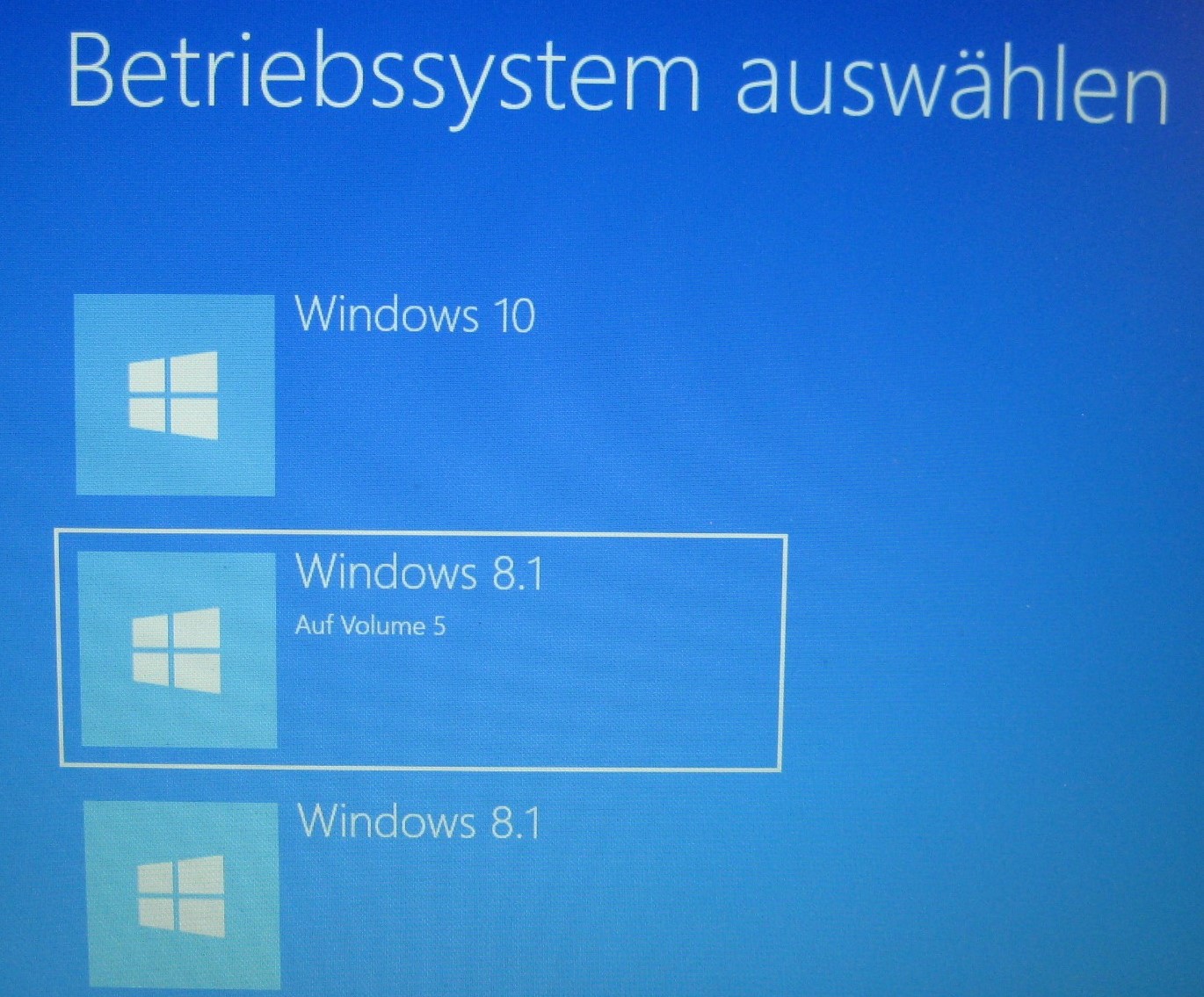 Windows 10 und mehrere Betriebssysteme (multiboot)