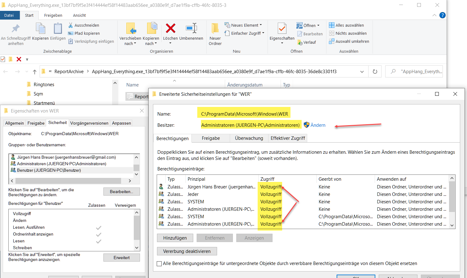 Wie kann ich WINQUAL zu Anzeige von .WER downloaden