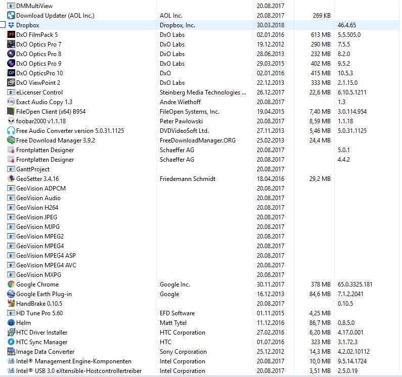 Funktionsupdate für Windows 10, Version 1709 wird nicht abgeschlossen