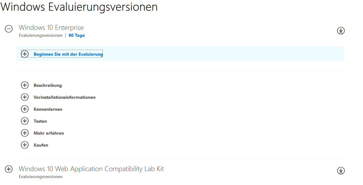 Windows 10 Enterprise 1607 auf neueste Version updaten