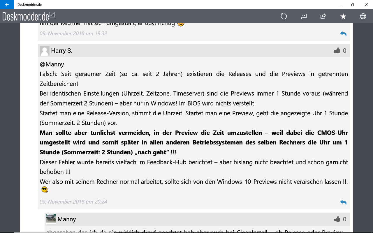 Insider Treff auf ein Neues