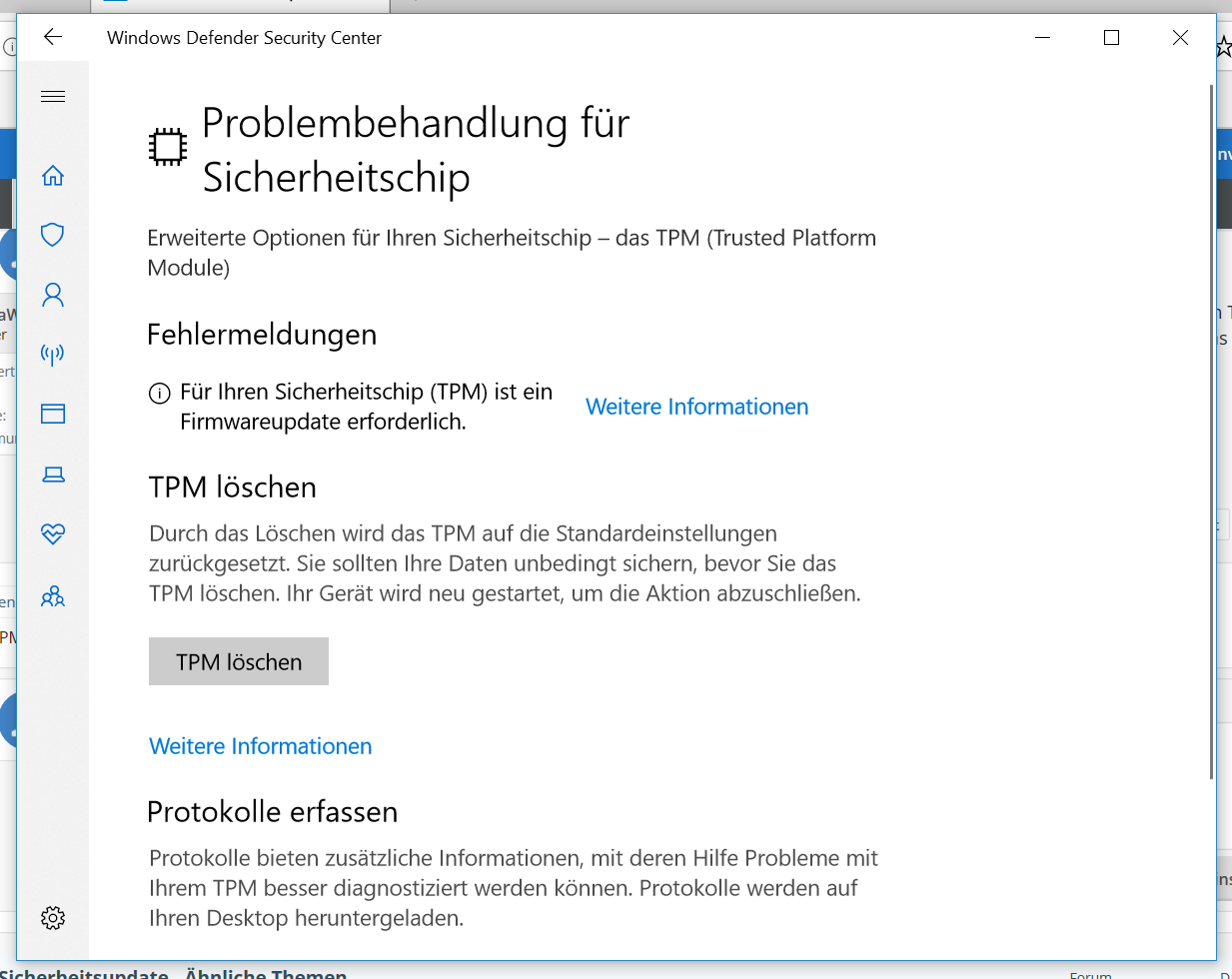 TPM Sicherheitsupdate