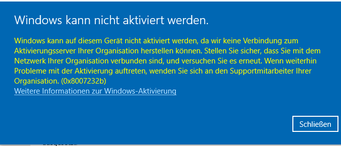 Windows 10 an einen neuen PC aktievieren