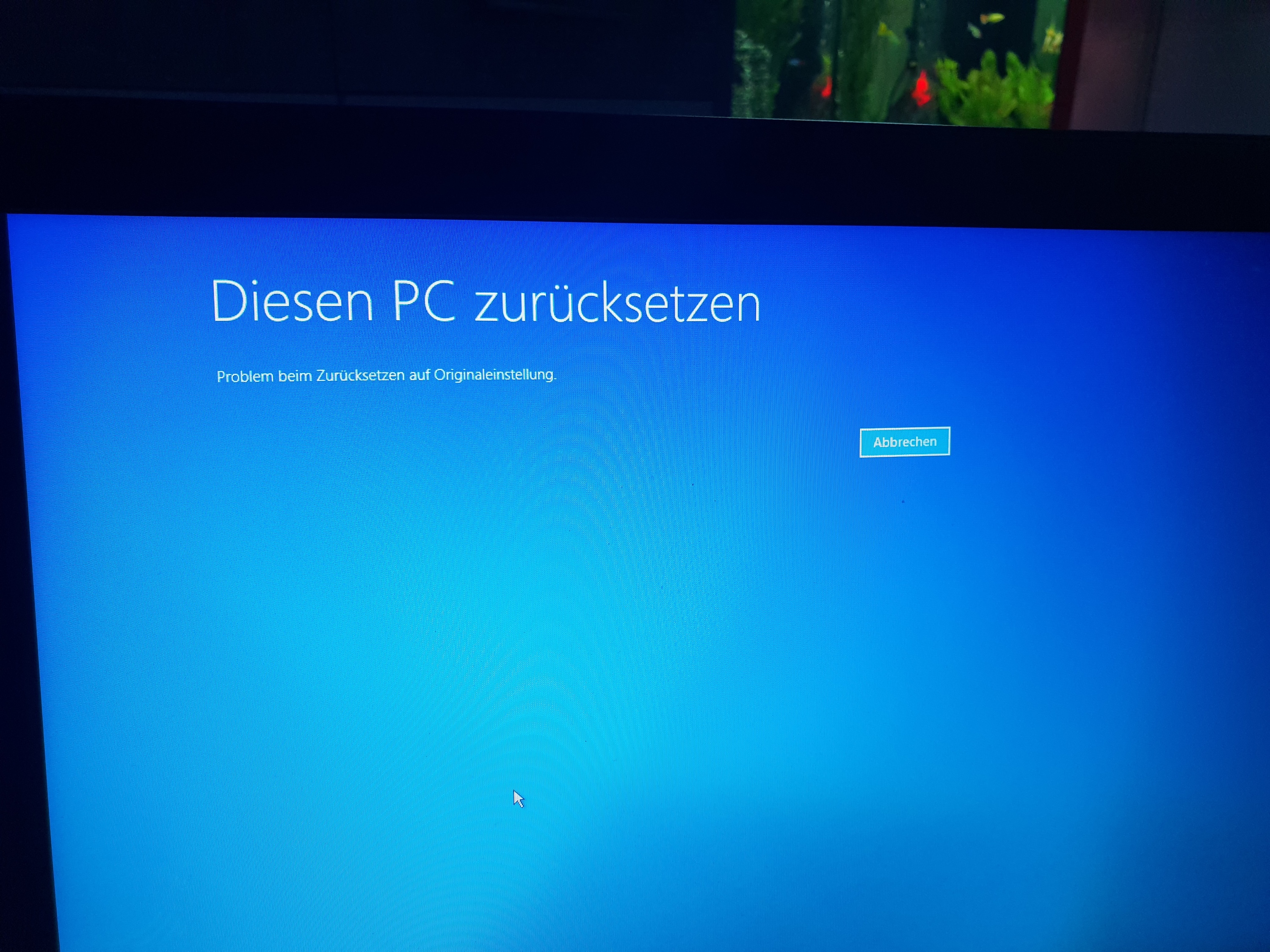 Windows 10 fährt nicht hoch