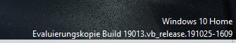 nach update seltsame einblendung im desktop unten rechts