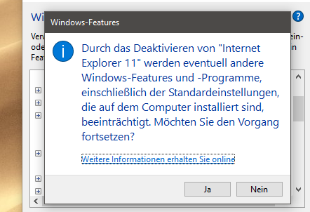 Welche Funktionen werden beeinträchtigt