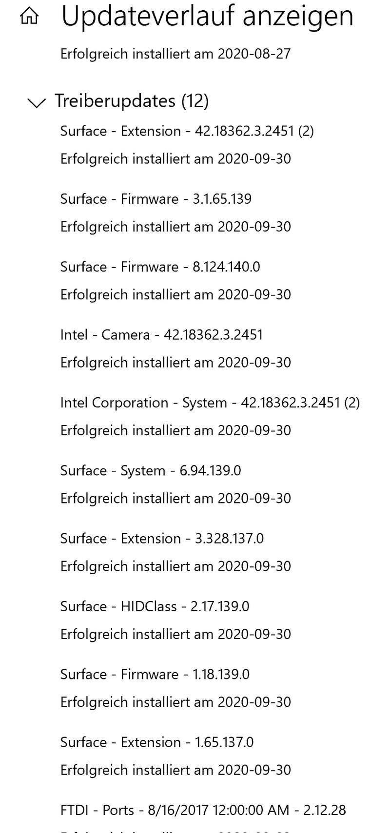 Surface 7 - SDXCKarte wird ständig abgemeldet/verschwindet im Explorer