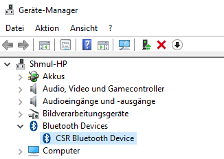 Bluetooth mit einem Gerät aktivieren