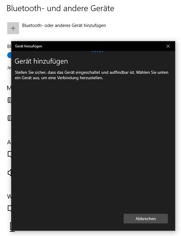 Bluetooth findet keine Geräte (Lenovo Y700-ISH34)