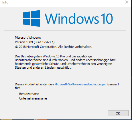 Funktionsupdate für Windows 10