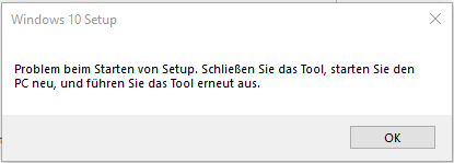 probleme mit dem media creation tool