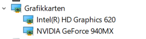 Intel Corporation - Display - 26.20.100.7325 Treiber wird nicht installiert