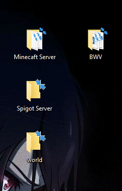 Ordner haben so ein Komisches zeichen drauf