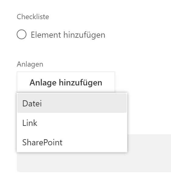 "Anlage hinzufügen" - Dateiauswahl nur im Browser möglich, nicht in der Teams-App