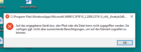 start von windows 10