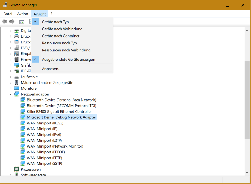 No Microsoft Tunneling Adapter on my PC