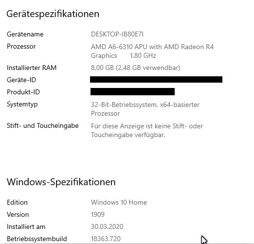 Dieses Installationspaket wird auf dieser Plattform nicht unterstützt.