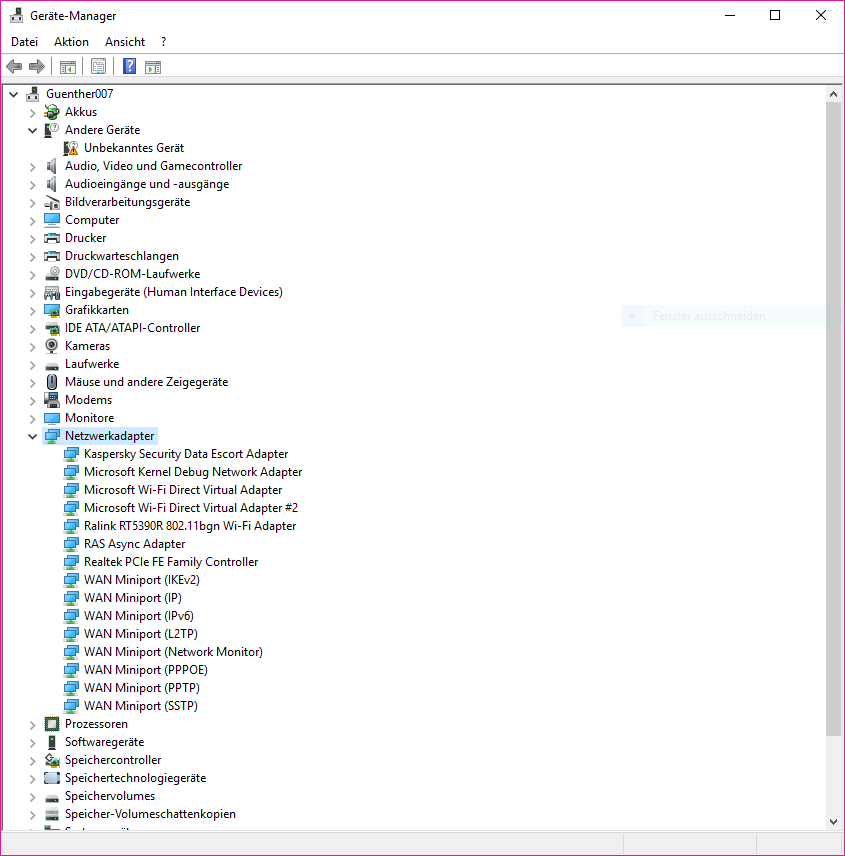 AMD Catalyst Control Center Ethernet Zugang