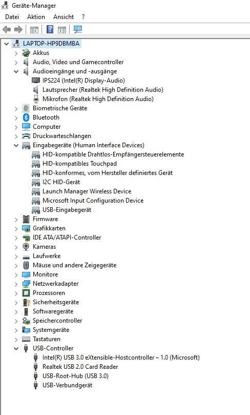 USB 2.0 Ports an meinem Gerät funktionieren nicht