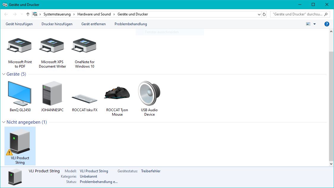 Externer Datenträger wird nicht mehr als dieser erkannt