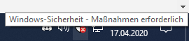 Windows Defender wurde beendet und lässt sich nicht neustarten