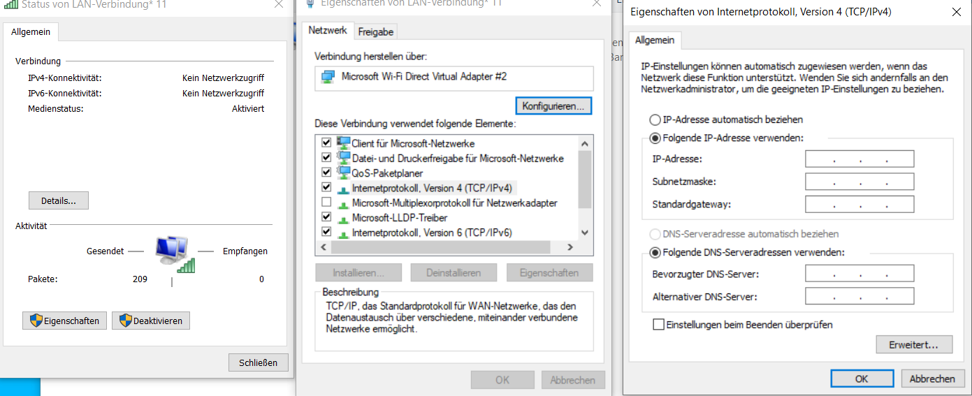 Hotspot Probleme