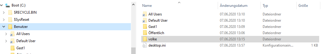 Defaultuser0 unter Windows 10 entfernen