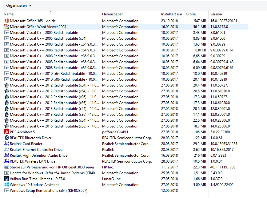 Probleme mit HP Laptop und Windows 10