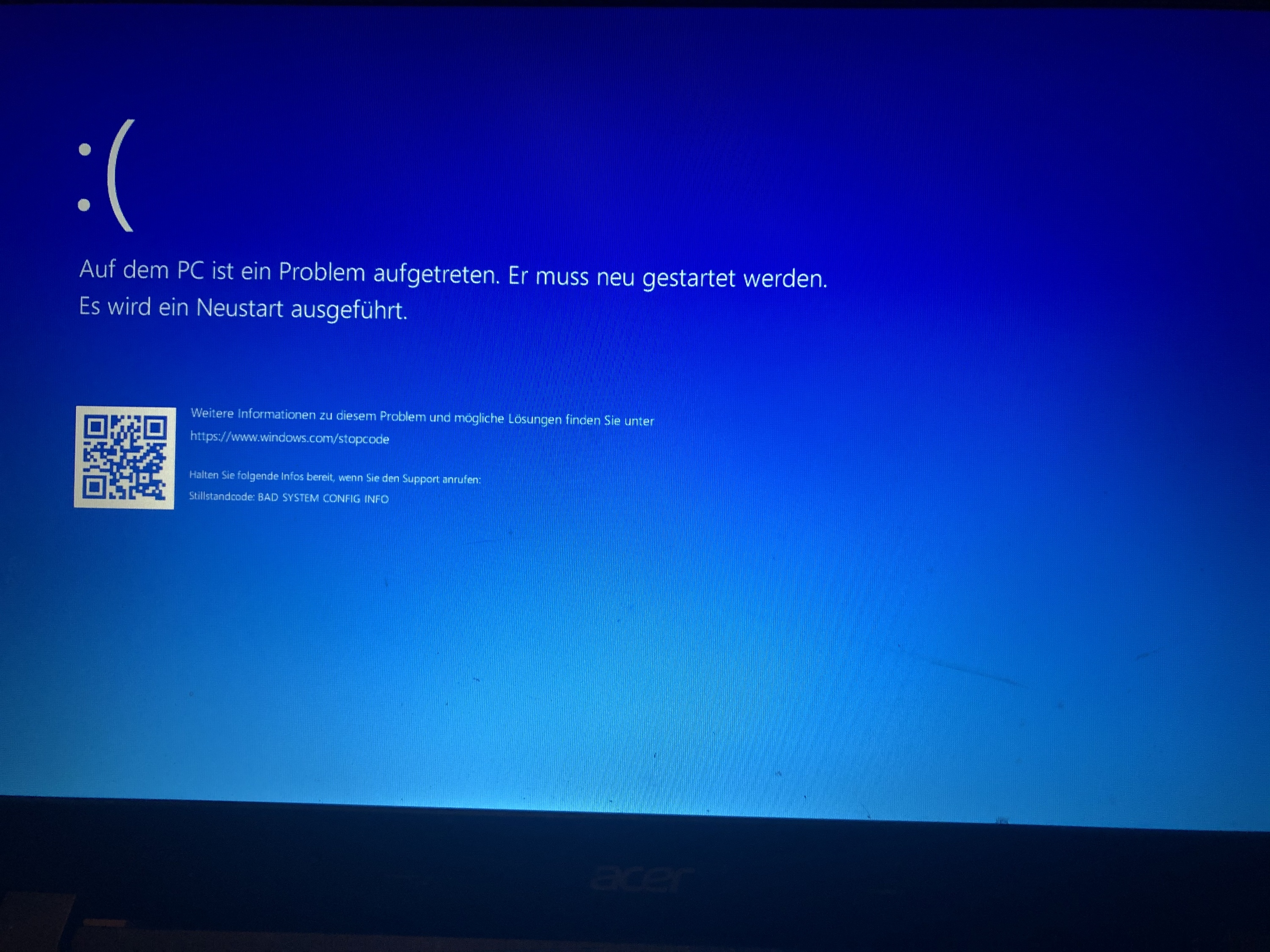 Boot Problem
